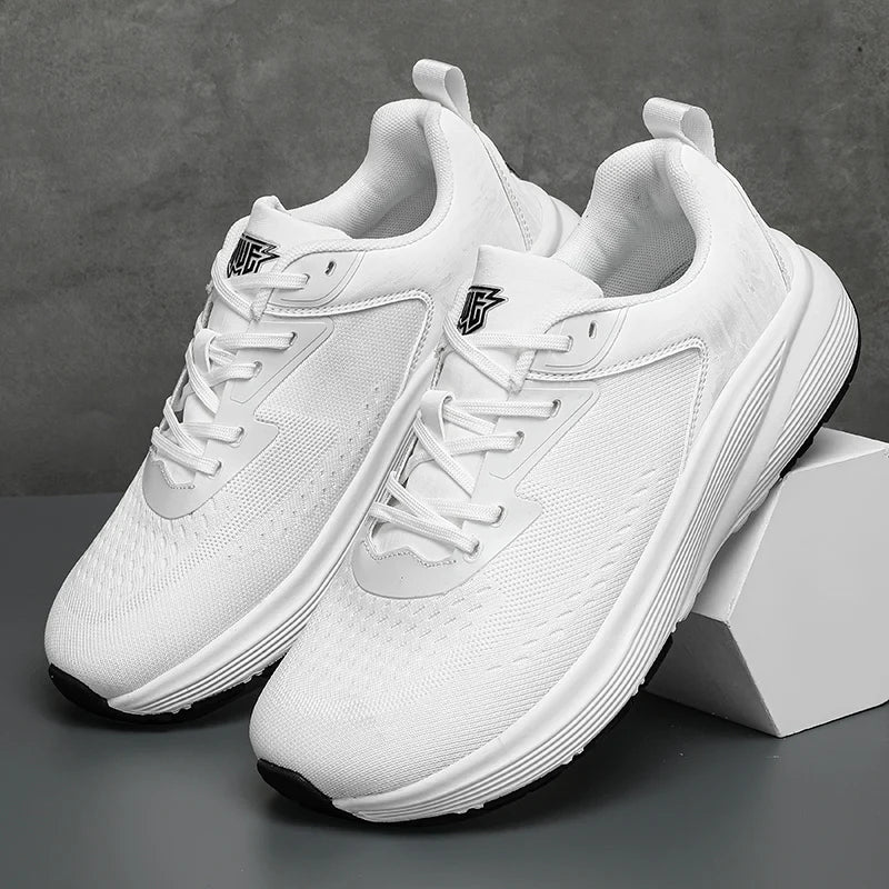 Wide Barefoot Running Sneakers for Men & Women – Breathable Mesh, Tennis & Marathon Jogging Shoes