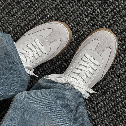 Men's Minimalist Casual Shoes – Flat-Soled, Fashionable, Comfortable Everyday Footwear