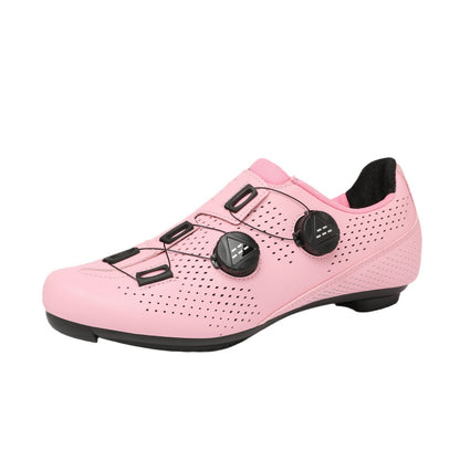 Road Bike Clipless Shoes & Mountain Bike Hard-Soled Clipless Pedal Set – Durable, Lightweight Cycling Footwear and Pedals for Enhanced Performance and Comfort