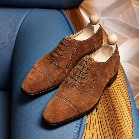 Premium Mens Casual British-style Suede Shoes