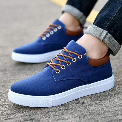 maz Trendy canvas shoes for men, versatile casual shoes