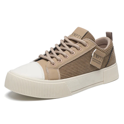 Men's Big Size Comfort Platform Suede Casual Walking Shoes – Breathable, Anti-Slip, All-Season