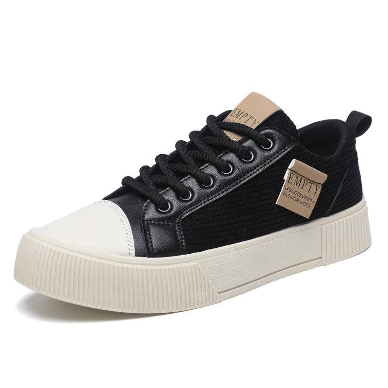 Men's Big Size Comfort Platform Suede Casual Walking Shoes – Breathable, Anti-Slip, All-Season