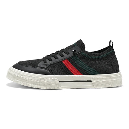 Men's Knitting Slip-On Sock Sneakers – Lightweight, Arch Support, All-Season Walking Shoes