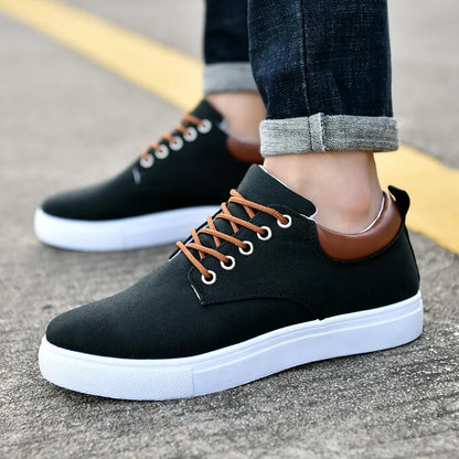 maz Trendy canvas shoes for men, versatile casual shoes