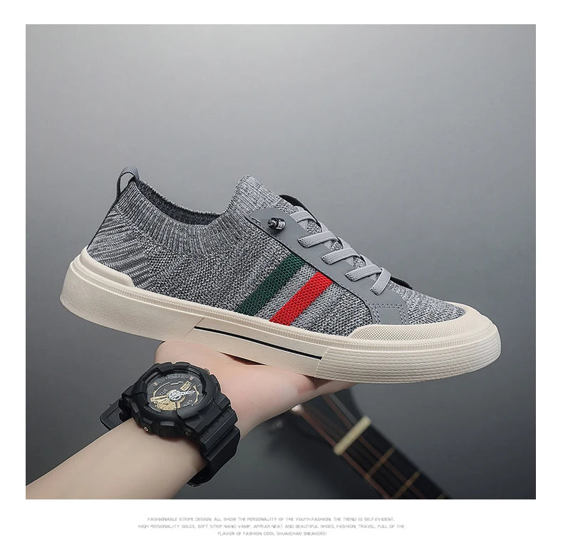 Men's Breathable Mesh Outdoor Walking Shoes – Lightweight, Soft Sole, Versatile Summer Sneakers