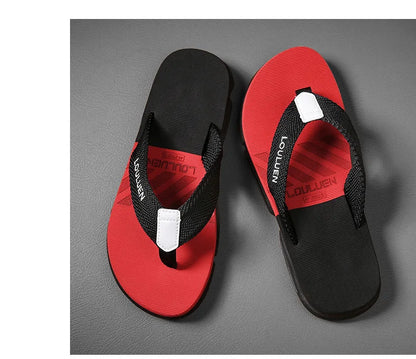Men's Ankle Wrap Slip-Resistant Beach Slide Sandals – Hollow Out, Lightweight Summer Slippers