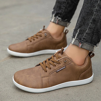 Unisex Wide Toe Barefoot Breathable Mesh Sneakers – Zero Drop Sole, Soft Flat Casual Shoes
