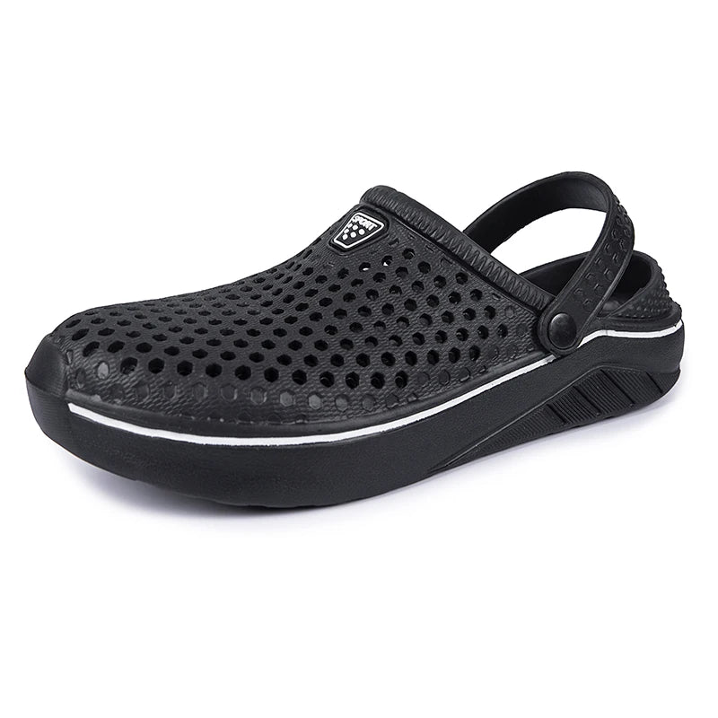 Men's EVA Clog Slippers – Lightweight Beach Garden Shoes, Slip-On Outdoor Sandals