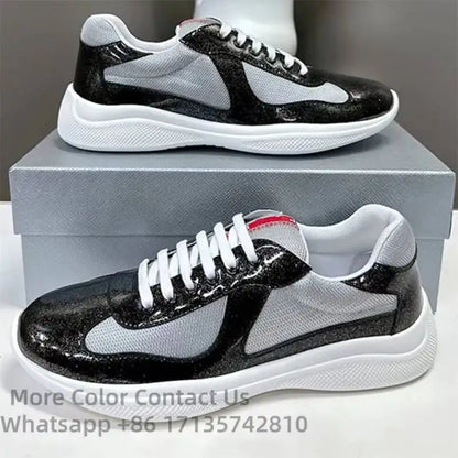 2026 Designer Men Sneakers Mens Trainers Chaussure Running Black Cups Luxury Sports Casual Outdoor Women Sneaker Shoes 49