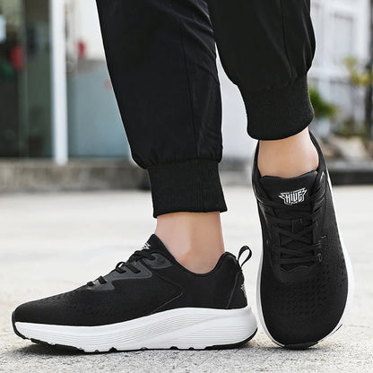 Wide Barefoot Running Sneakers for Men & Women – Breathable Mesh, Tennis & Marathon Jogging Shoes