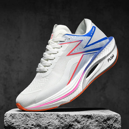 Carbon Board Marathon Running Sneakers – Breathable, Lightweight, Non-Slip Sports Shoes