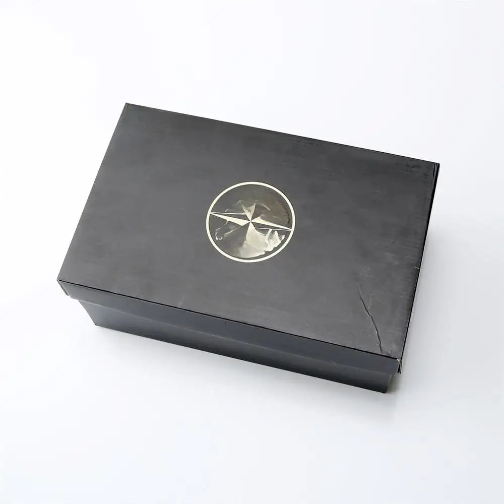 25FW round Toe Work Boots Spring Autumn Leather Shoes Comfortable Casual Work Shoes Lace-Up Booties Spring Summer Autumn