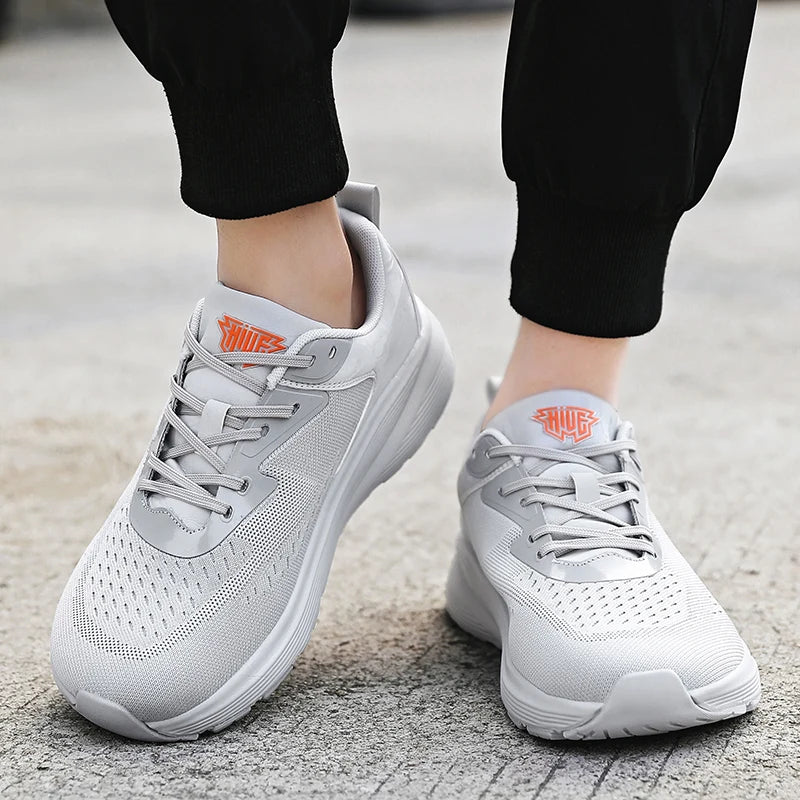 Wide Barefoot Running Sneakers for Men & Women – Breathable Mesh, Tennis & Marathon Jogging Shoes