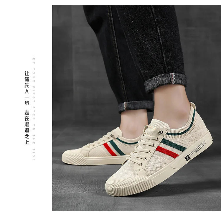 Men Casual new canvas Sneakers Men Fashion Light Mesh Breath sports shoes Outdoor Walking Loafers Male Flats Zapatos Hombres