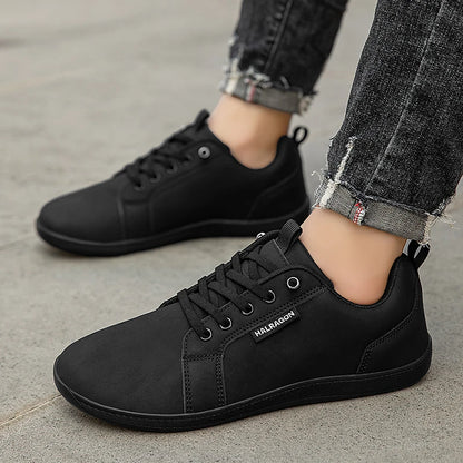Unisex Wide Toe Barefoot Breathable Mesh Sneakers – Zero Drop Sole, Soft Flat Casual Shoes