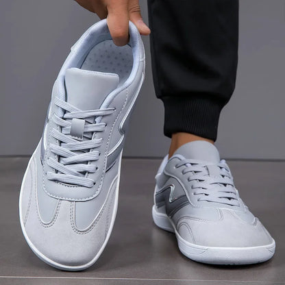 VENOCON Men's Minimalist Barefoot Leather Shoes – Wide Toe Box, Extra Light, Casual Sneakers