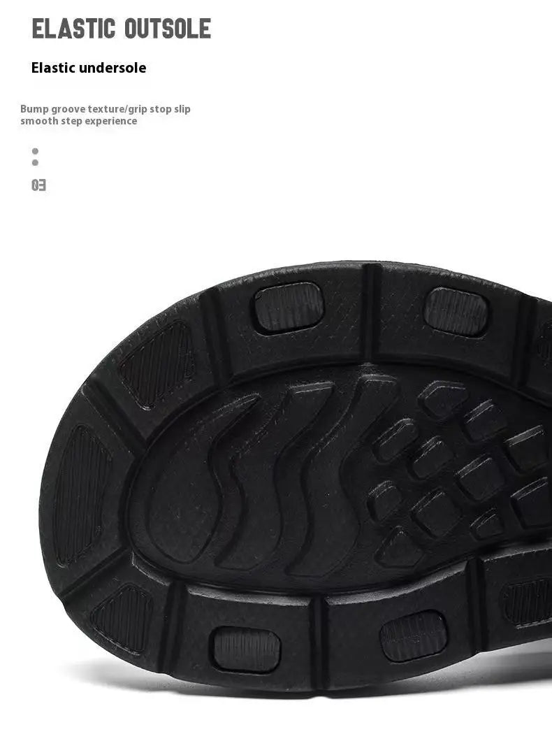 Men's Trendy Sports Beach Sandals – Wear-Resistant, Rivet Detail, Casual Summer Shoes