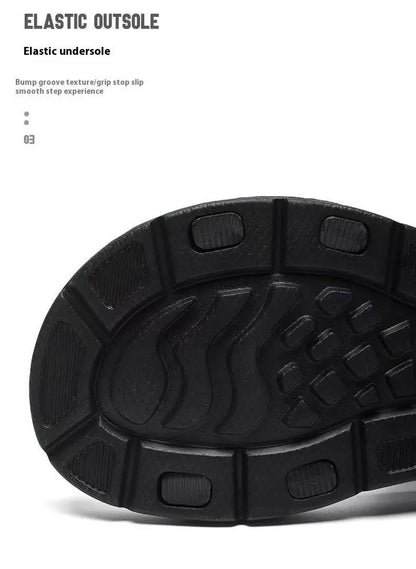 Men's Trendy Sports Beach Sandals – Wear-Resistant, Rivet Detail, Casual Summer Shoes