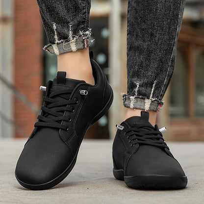 Unisex Wide Toe Barefoot Breathable Mesh Sneakers – Zero Drop Sole, Soft Flat Casual Shoes
