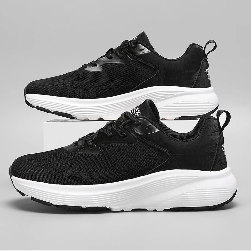Wide Barefoot Running Sneakers for Men & Women – Breathable Mesh, Tennis & Marathon Jogging Shoes