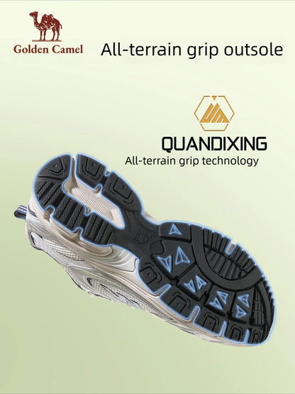 Golden Camel Men's All-Terrain Running Shoes – Cushioned, Breathable, Jogging & Trekking Sneakers