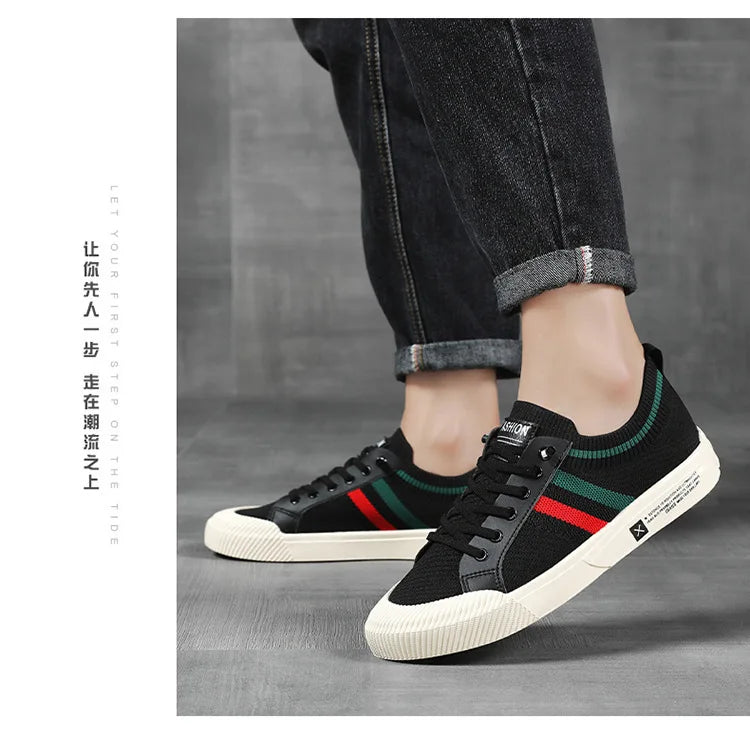 Men Casual new canvas Sneakers Men Fashion Light Mesh Breath sports shoes Outdoor Walking Loafers Male Flats Zapatos Hombres