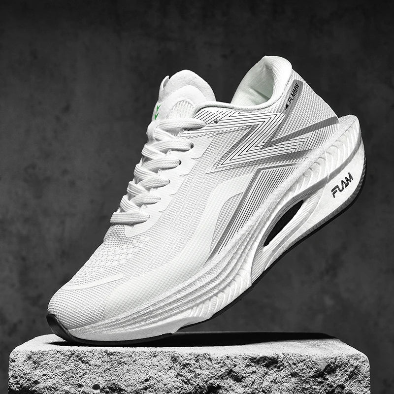 Carbon Board Marathon Running Sneakers – Breathable, Lightweight, Non-Slip Sports Shoes