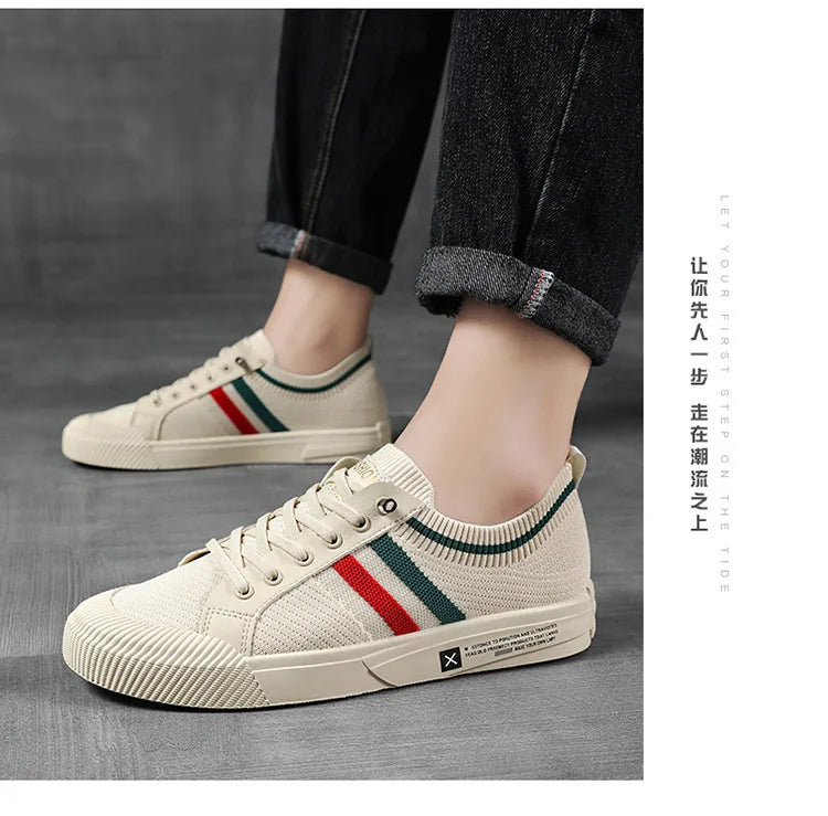 Men Casual new canvas Sneakers Men Fashion Light Mesh Breath sports shoes Outdoor Walking Loafers Male Flats Zapatos Hombres