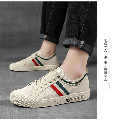 Men Casual new canvas Sneakers Men Fashion Light Mesh Breath sports shoes Outdoor Walking Loafers Male Flats Zapatos Hombres