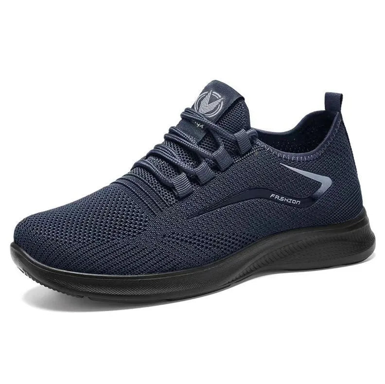 Men's Breathable Mesh Sports Sneakers – Soft Sole, Non-Slip, Lightweight Casual Summer Shoes