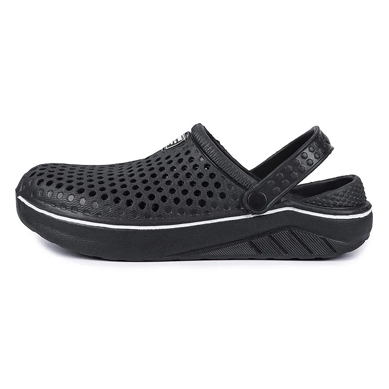 Men's EVA Clog Slippers – Lightweight Beach Garden Shoes, Slip-On Outdoor Sandals