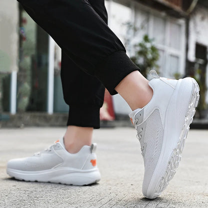 Wide Barefoot Running Sneakers for Men & Women – Breathable Mesh, Tennis & Marathon Jogging Shoes