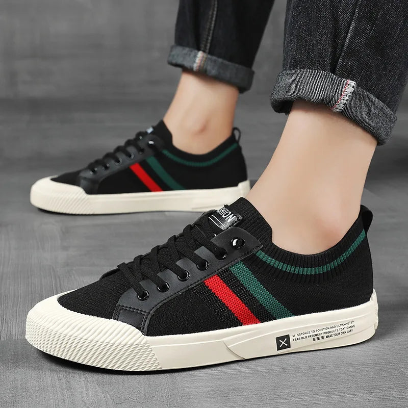 Men Casual new canvas Sneakers Men Fashion Light Mesh Breath sports shoes Outdoor Walking Loafers Male Flats Zapatos Hombres