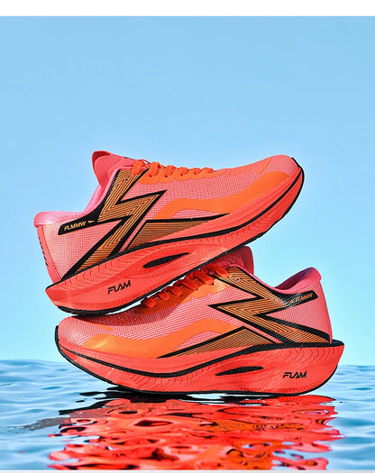 Carbon Board Marathon Running Sneakers – Breathable, Lightweight, Non-Slip Sports Shoes