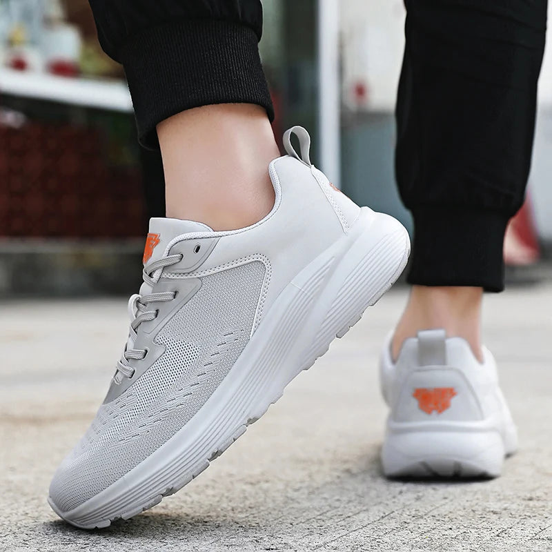 Wide Barefoot Running Sneakers for Men & Women – Breathable Mesh, Tennis & Marathon Jogging Shoes