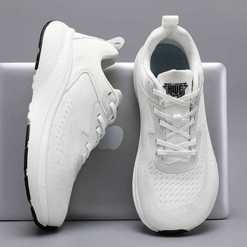Wide Barefoot Running Sneakers for Men & Women – Breathable Mesh, Tennis & Marathon Jogging Shoes