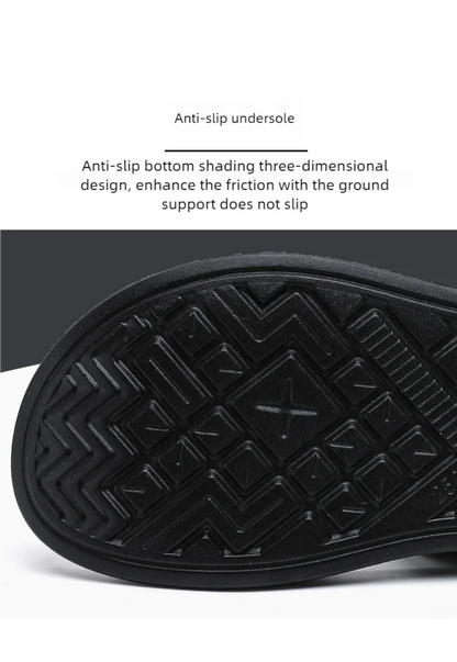 Men's Anti-Slip Waterproof Outdoor Flip Flops – Microfiber, Comfort Beach Sandals