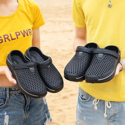 Men's EVA Clog Slippers – Lightweight Beach Garden Shoes, Slip-On Outdoor Sandals