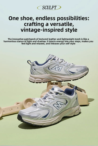 Golden Camel Men's All-Terrain Running Shoes – Cushioned, Breathable, Jogging & Trekking Sneakers