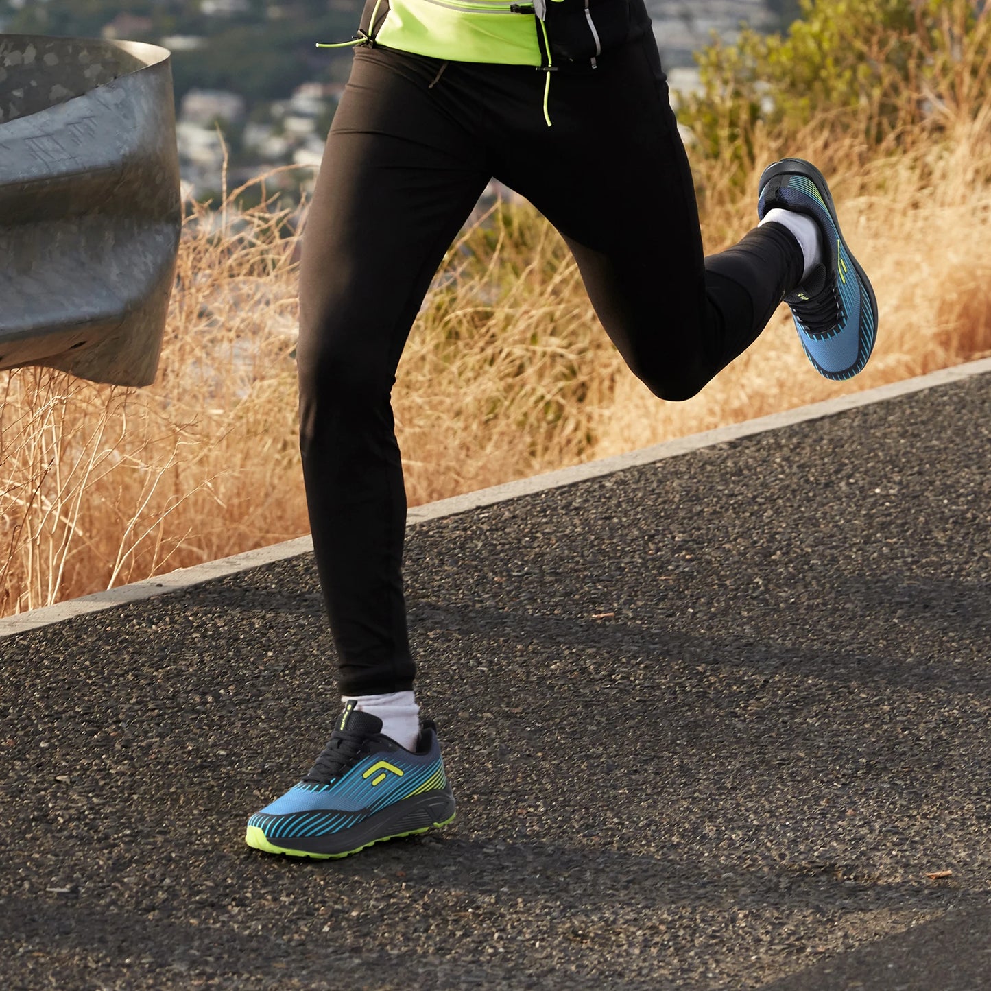 Fitville Trail Wide Running Shoes for Men – Breathable, Soft Cushioning, Foot Pain Relief
