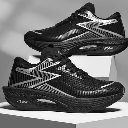 Carbon Board Marathon Running Sneakers – Breathable, Lightweight, Non-Slip Sports Shoes