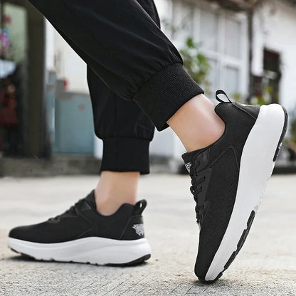 Wide Barefoot Running Sneakers for Men & Women – Breathable Mesh, Tennis & Marathon Jogging Shoes