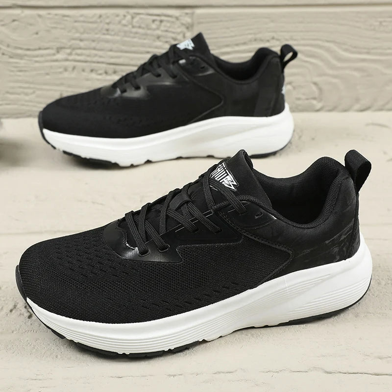 Wide Barefoot Running Sneakers for Men & Women – Breathable Mesh, Tennis & Marathon Jogging Shoes