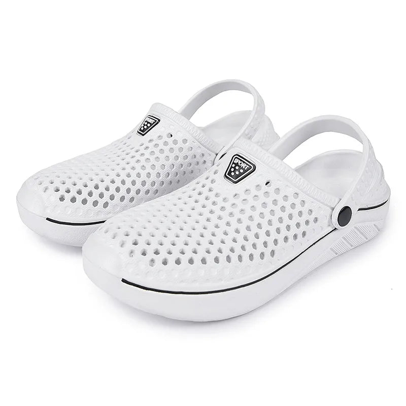 Men's EVA Clog Slippers – Lightweight Beach Garden Shoes, Slip-On Outdoor Sandals