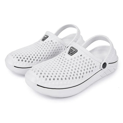 Men's EVA Clog Slippers – Lightweight Beach Garden Shoes, Slip-On Outdoor Sandals