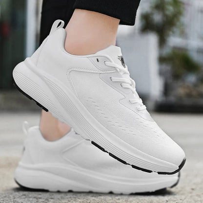 Wide Barefoot Running Sneakers for Men & Women – Breathable Mesh, Tennis & Marathon Jogging Shoes