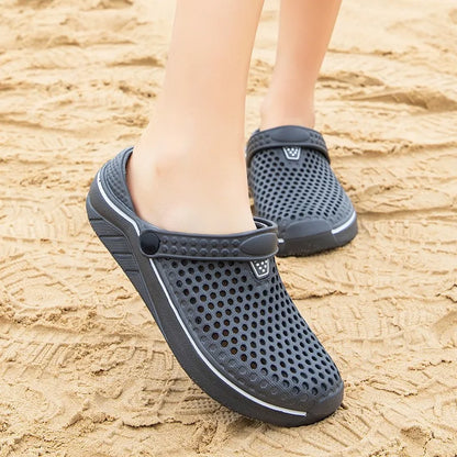 Men's EVA Clog Slippers – Lightweight Beach Garden Shoes, Slip-On Outdoor Sandals