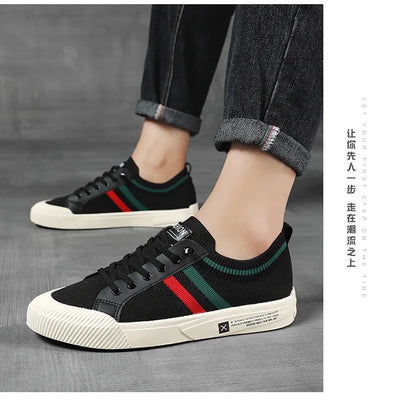 Men Casual new canvas Sneakers Men Fashion Light Mesh Breath sports shoes Outdoor Walking Loafers Male Flats Zapatos Hombres