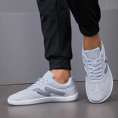 VENOCON Men's Wide Ball Extra Light Toe Box Nose Feet Minimalist Barefoot Leather Shoes Sneakers Footwear For Men Woman